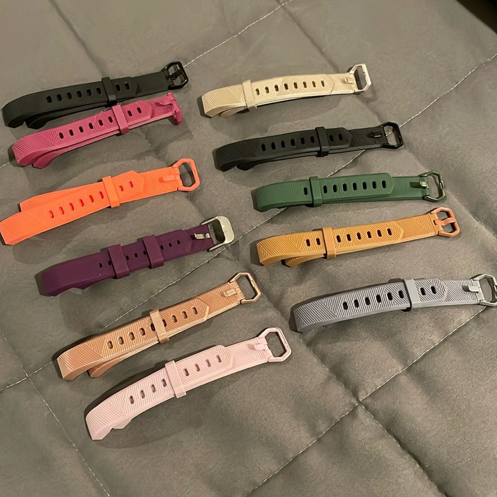 Assorted bands for the Fitbit Alta